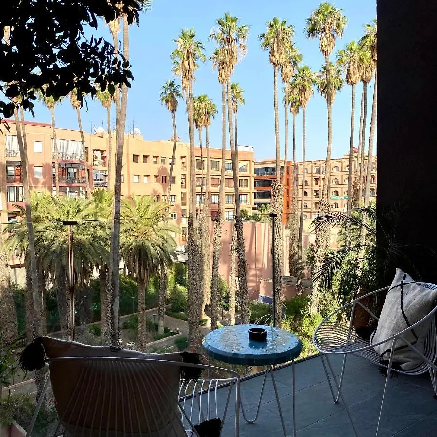Rooftop Pool, Bright & Cozy Apartment In City Center Marrakesh Morocco
