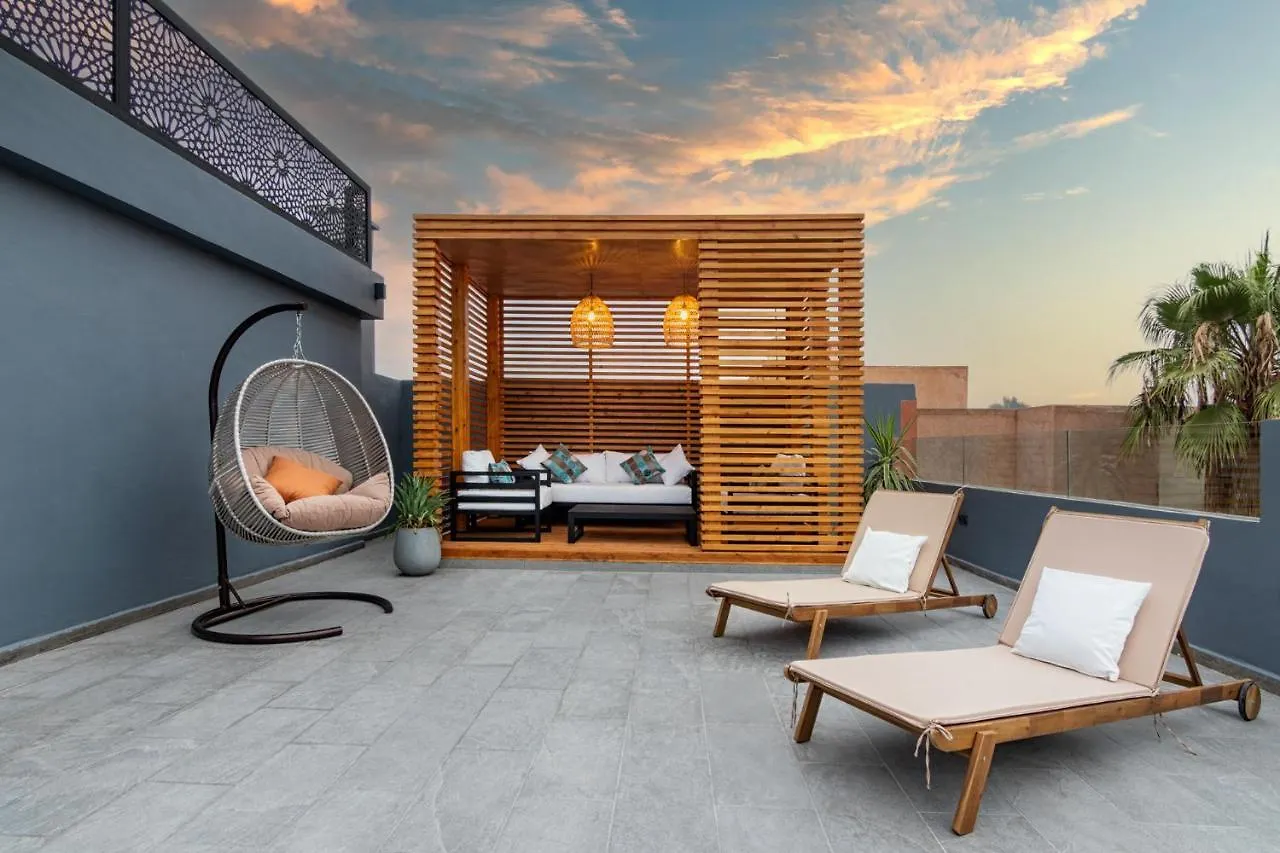 Rooftop Pool, Bright & Cozy Apartment In City Center Marrakesh